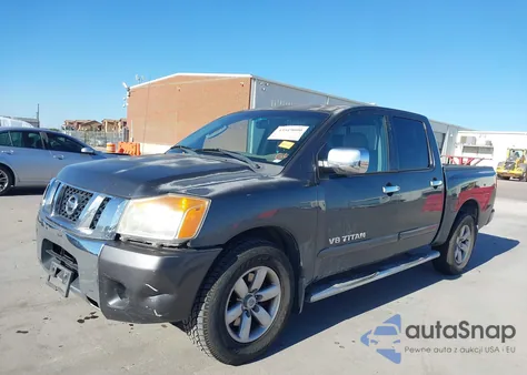 2008 Nissan Titan Se из США, поврежденный, VIN 1N6BA07D88N319463